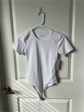 White womens One-Piece Bodysuit